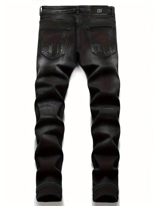 Levi - Men's Skull Patchwork Jeans